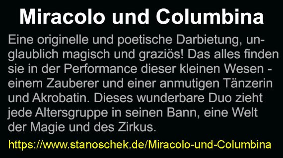  Miracolo und Columbina - Texterklärung